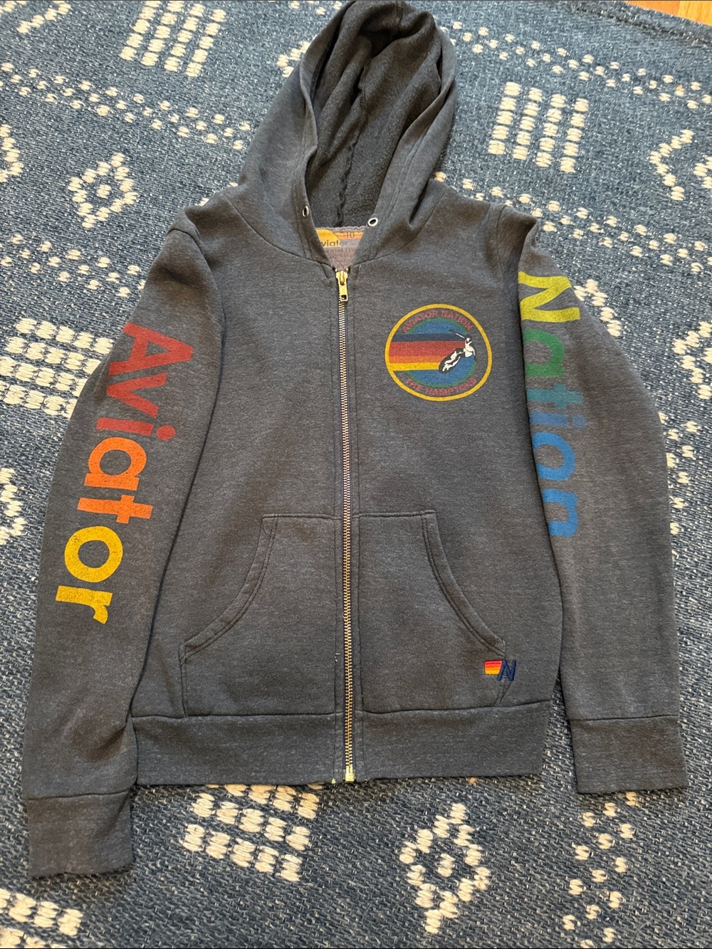 Aviator Nation Kids Zip Up Hoodie